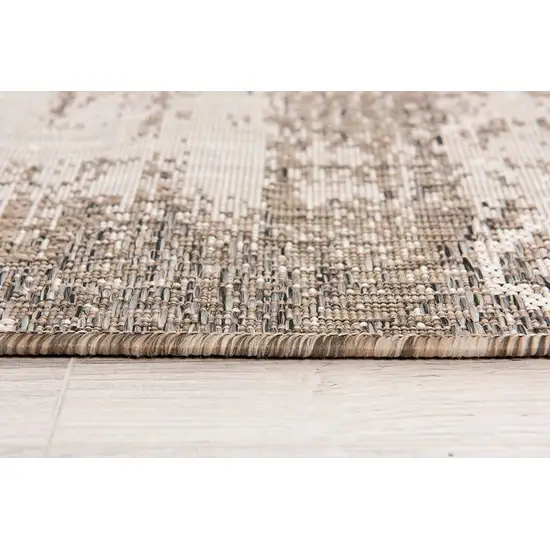 Beige Boho Chic Runner Rug Photo 5