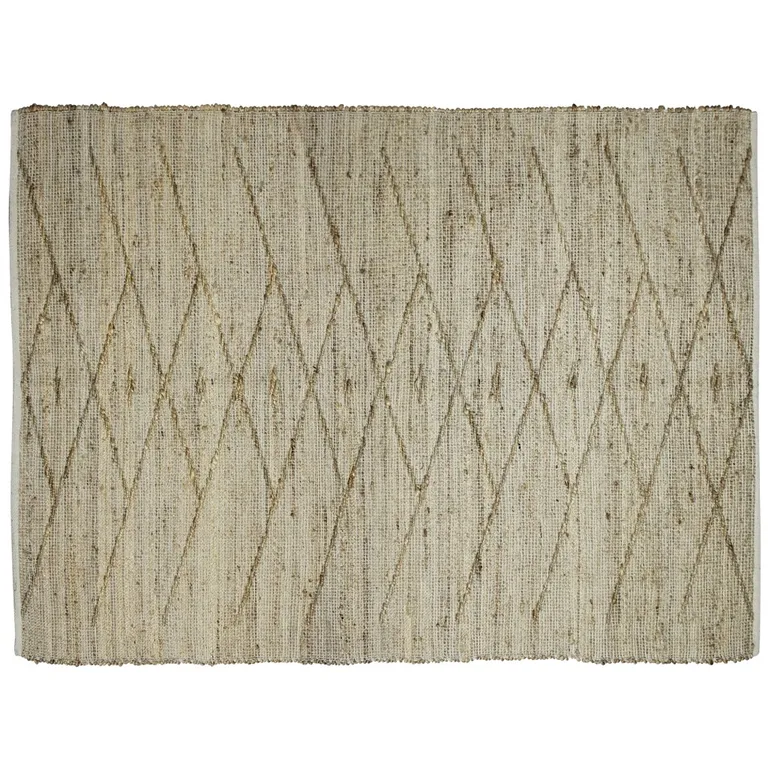 Beige Distressed Tribal Area Rug Photo 1