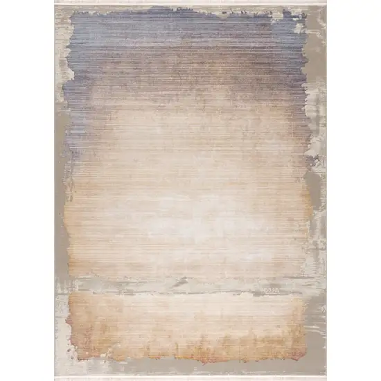 Beige Faded Sunset Area Rug Photo 4