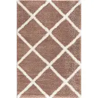 Photo of Beige Geometric Area Rug