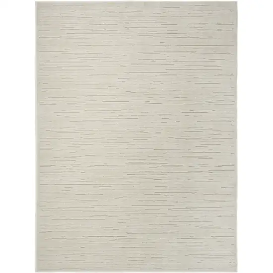 Beige Geometric Area Rug Photo 5