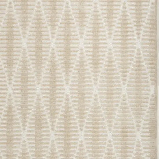 Beige Geometric Area Rug Photo 9