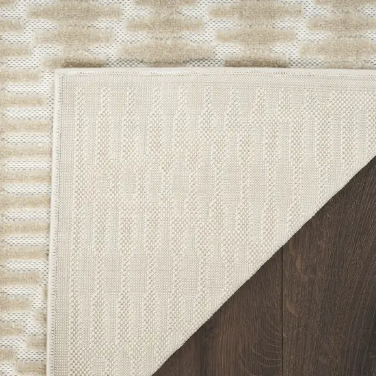 Beige Geometric Area Rug Photo 7