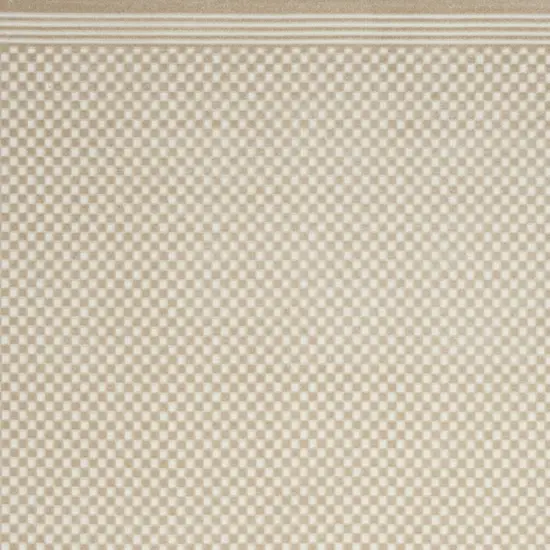 Beige Geometric Area Rug Photo 8