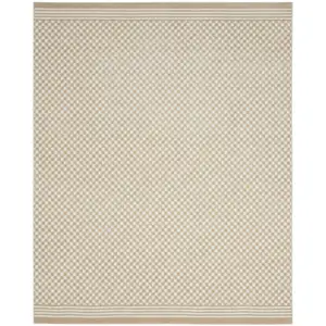 Photo of Beige Geometric Area Rug