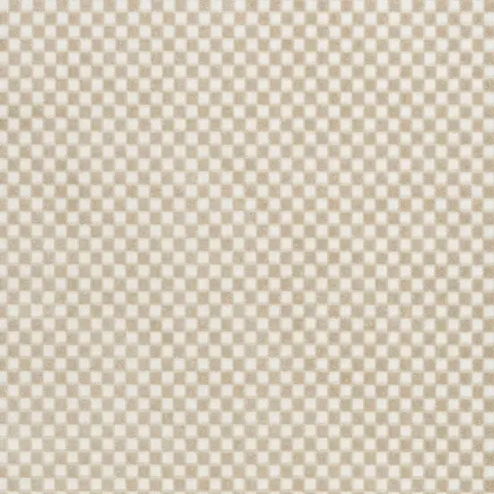 Beige Geometric Area Rug Photo 7