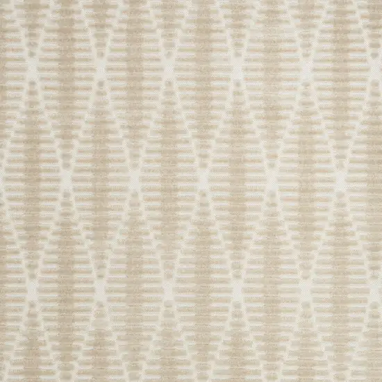 Beige Geometric Area Rug Photo 9