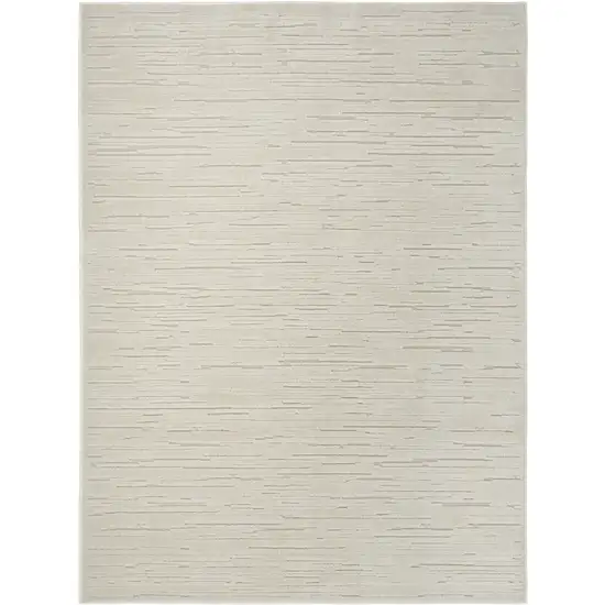 Beige Geometric Area Rug Photo 5