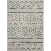 Photo of Beige Geometric Washable Area Rug