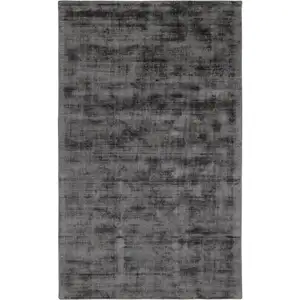 Photo of Beige Hand Braided Distressed Area Rug