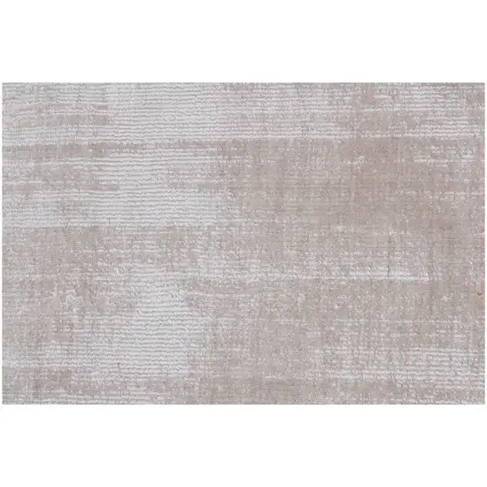 Beige Hand Loomed Area Rug Photo 4