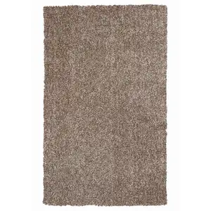 Photo of Beige Heather Indoor Shag Rug