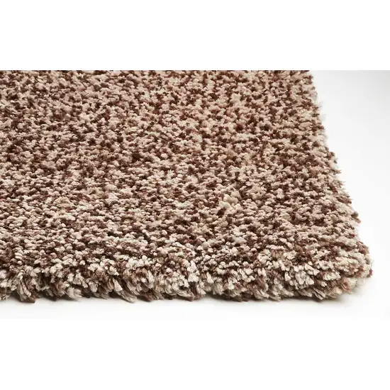 Beige Heather Indoor Shag Rug Photo 4