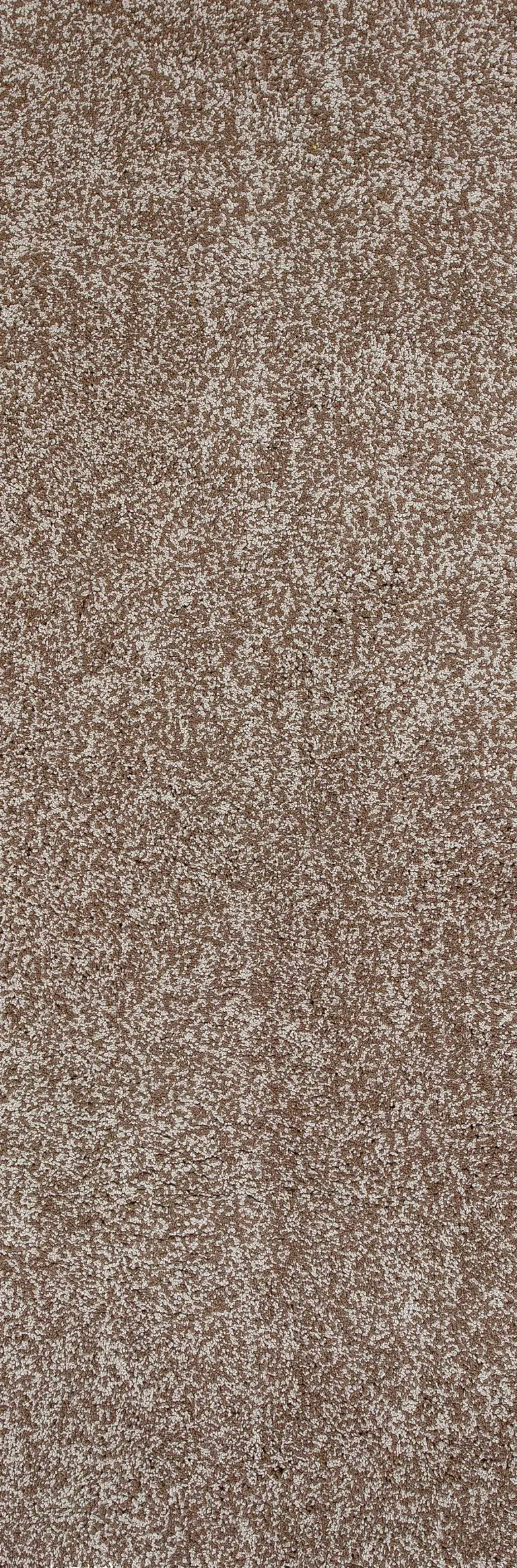 Beige Heather Plain Runner Rug Photo 1