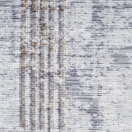 Beige Ivory and Gray Power Loom Area Rug Photo 4