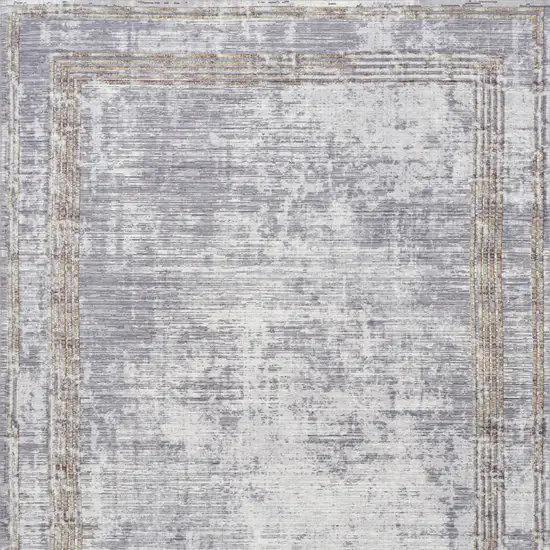 Beige Ivory and Gray Power Loom Area Rug Photo 5