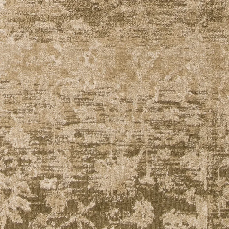 Beige Polypropylene Area Rug Photo 2