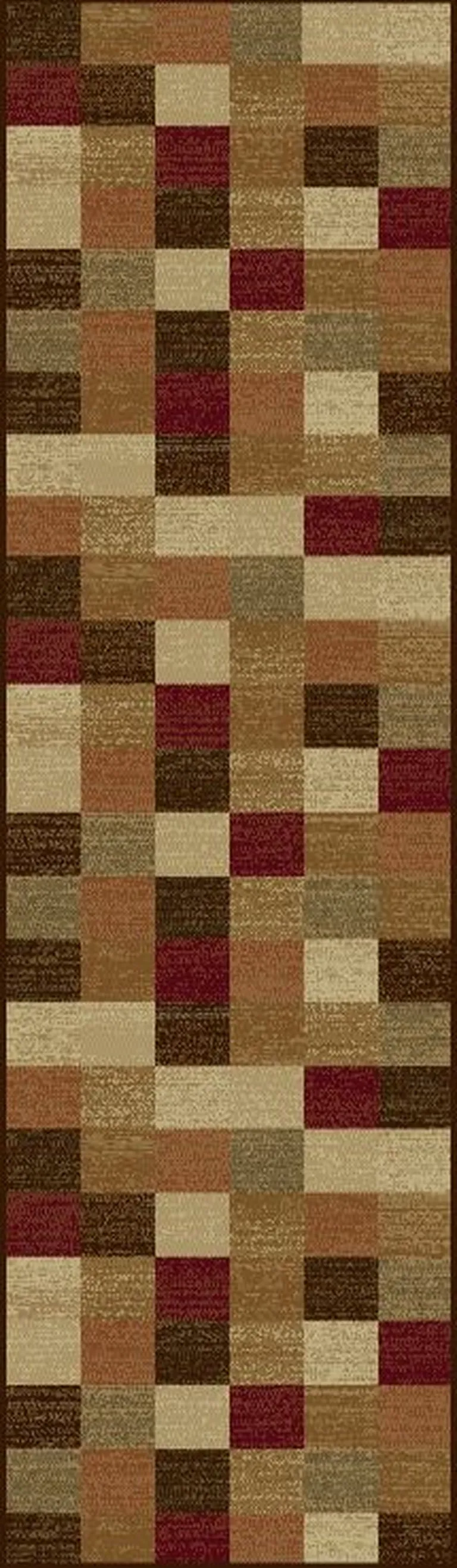 Beige Polypropylene Rug Photo 1