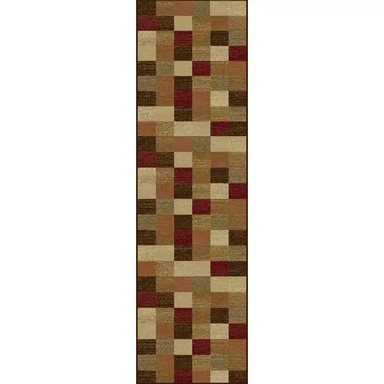 Beige Polypropylene Rug Photo 1