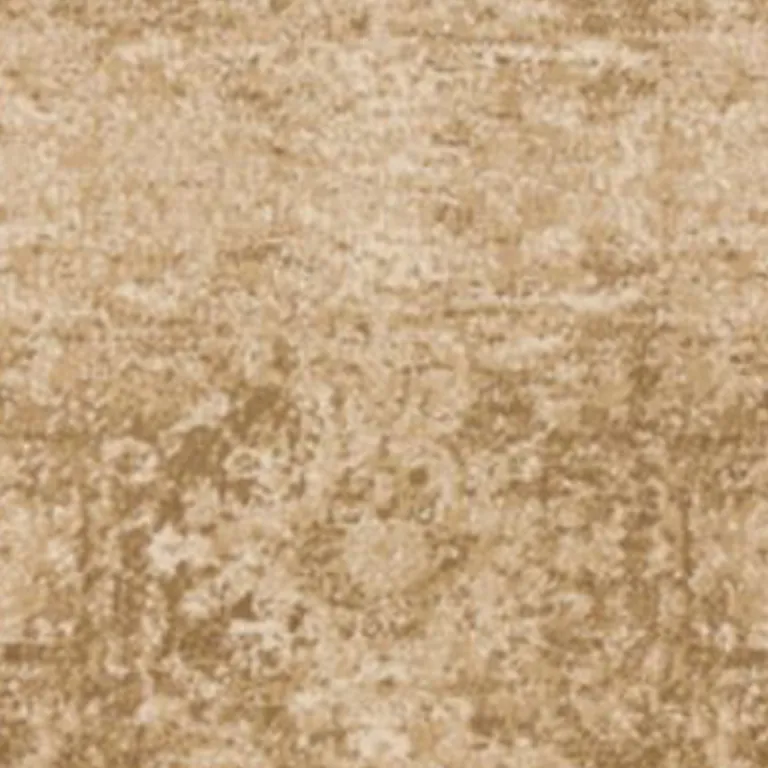 Beige Polypropylene Runner Rug Photo 2