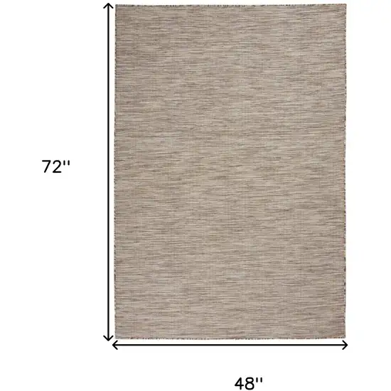 Beige Power Loom Area Rug Photo 8