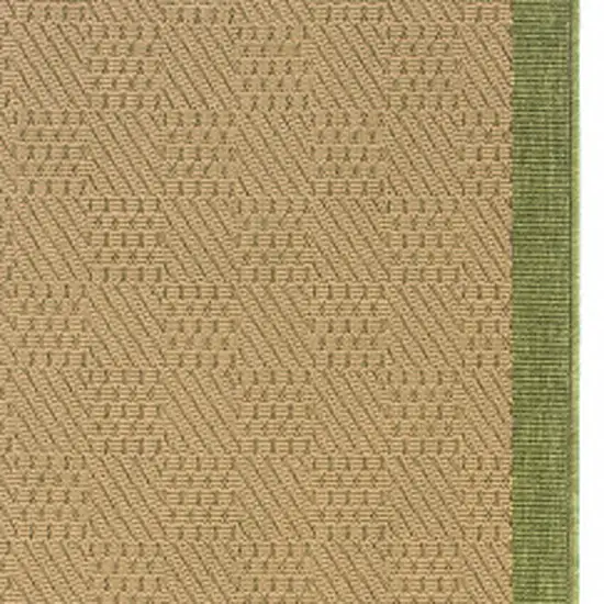 Beige Stain Resistant Indoor Outdoor Area Rug Photo 3