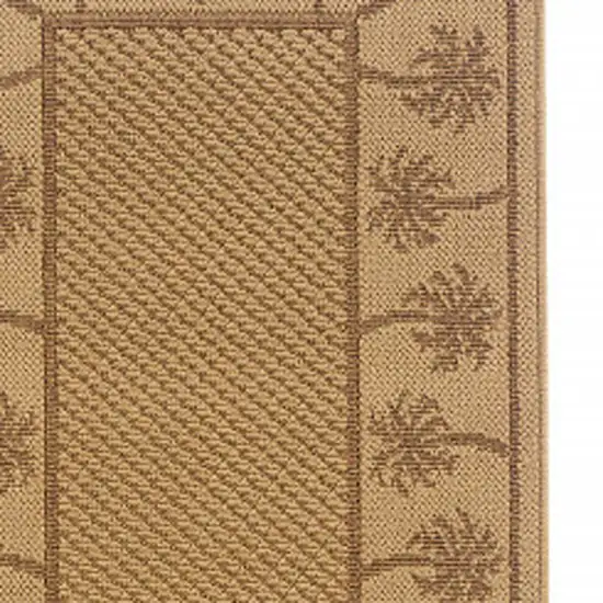 Beige Stain Resistant Indoor Outdoor Area Rug Photo 3