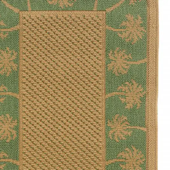 Beige Stain Resistant Indoor Outdoor Area Rug Photo 3