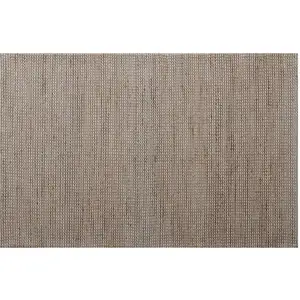 Photo of Beige Striped Hand Woven Area Rug