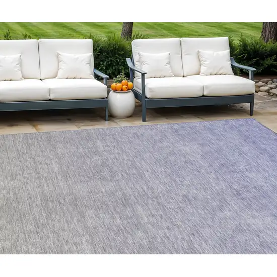 Beige Tan And Blue Ombre Washable Indoor Outdoor Area Rug Photo 1