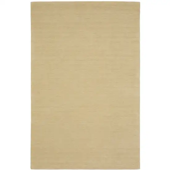 Beige Wool Hand Tufted Area Rug Photo 2