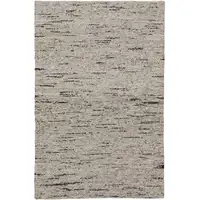 Photo of Beige Wool Hand Woven Area Rug