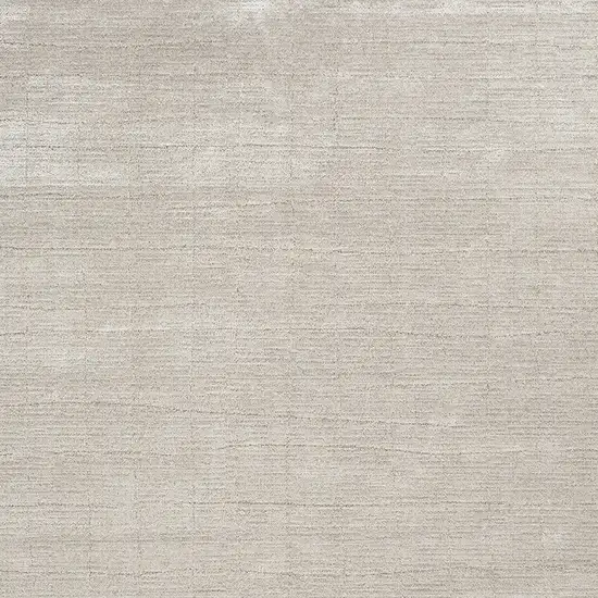 Beige and Ivory Abstract Power Loom Area Rug Photo 4