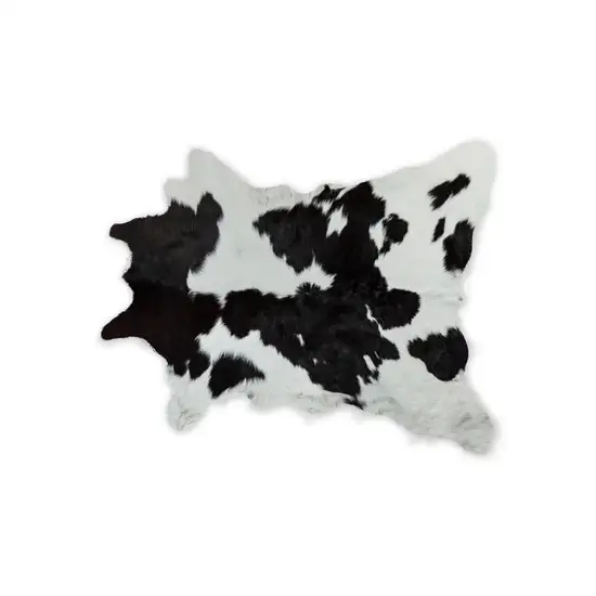 Black And White Calfskin - Area Rug Photo 1