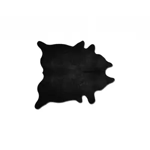 Photo of Black Cowhide - Area Rug