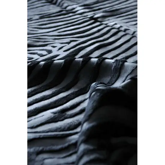 Black Cowhide - Rug Photo 2