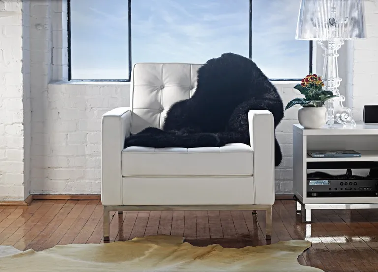 Black Double Sheepskin - Area Rug Photo 4