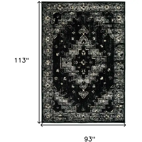 Black Area Rug Photo 3