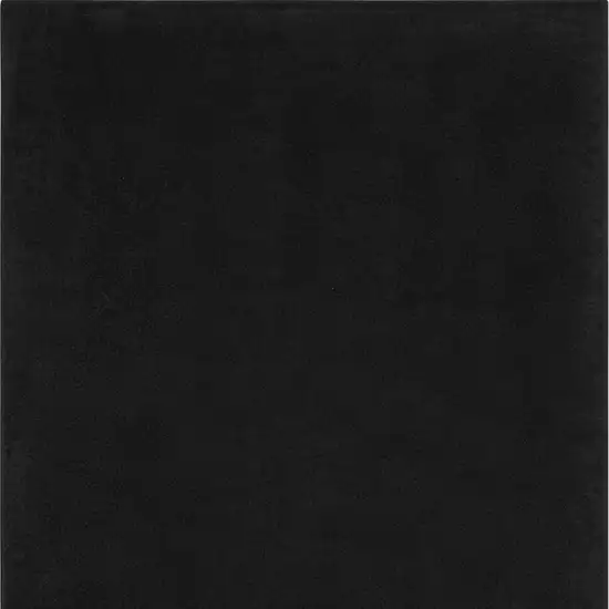 Black Non Skid Indoor Outdoor Area Rug Photo 7