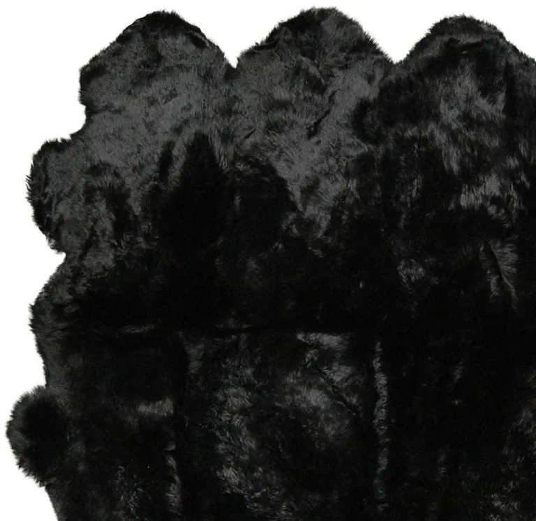 Black Octo Sheepskin - Area Rug Photo 3