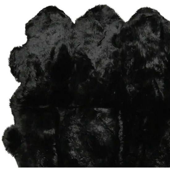 Black Octo Sheepskin - Area Rug Photo 3