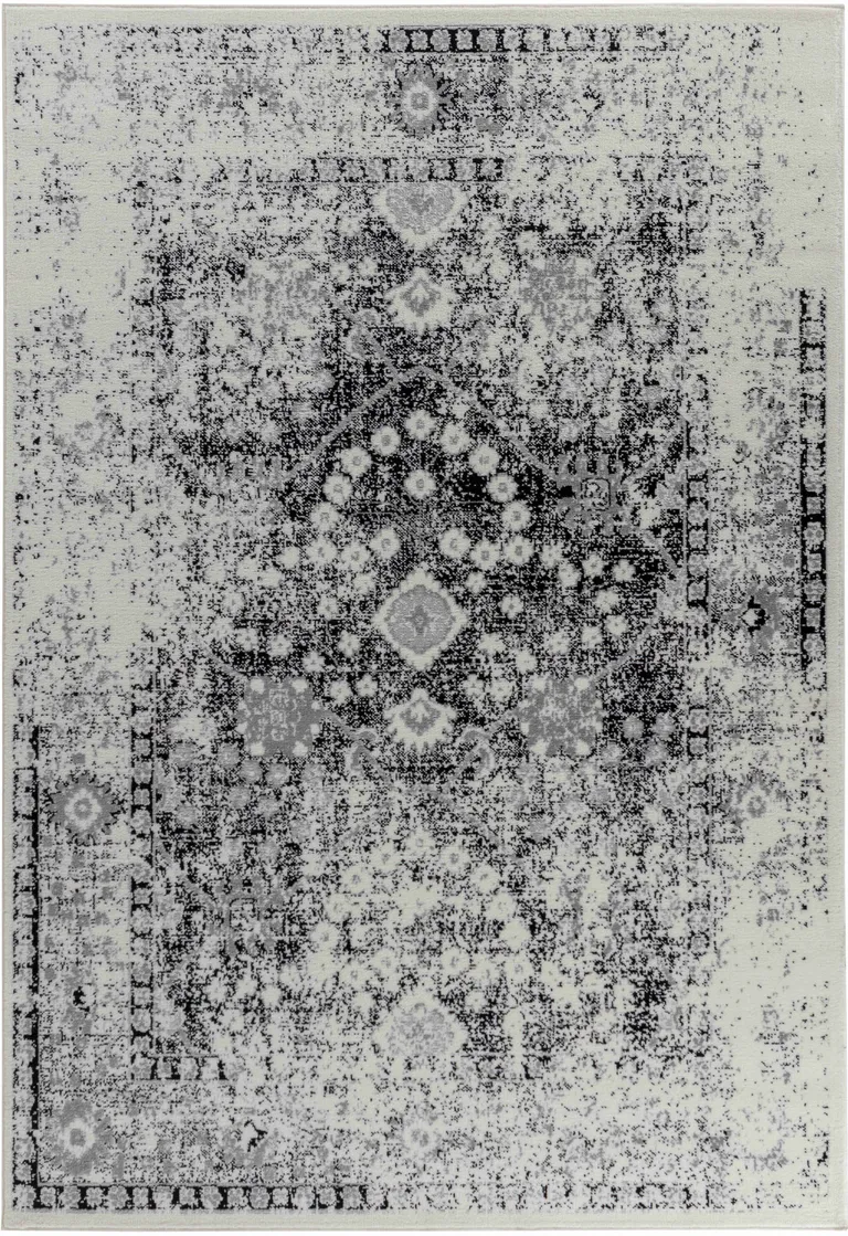 Black Oriental Area Rug Photo 5