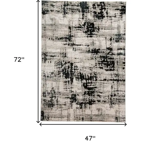 Black White And Gray Area Rug Photo 10