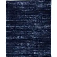 Photo of Black and Blue Power Loom Area Rug