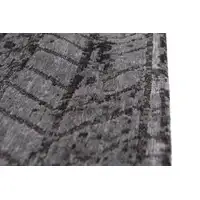 Photo of Black and Gray Chevron Non Skid Area Rug