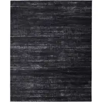 Photo of Black and Gray Power Loom Area Rug