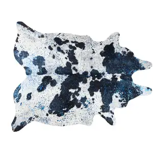 Photo of Cowhide Hand Knotted Area Rug