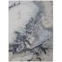 Photo of Blue Abstract Area Rug