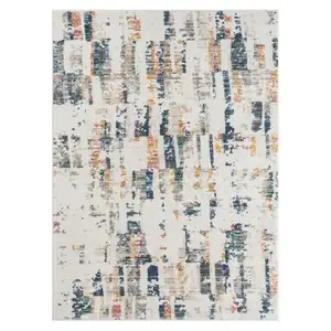 Photo of Blue Abstract Area Rug