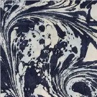 Photo of Blue Abstract Splashes Area Rug
